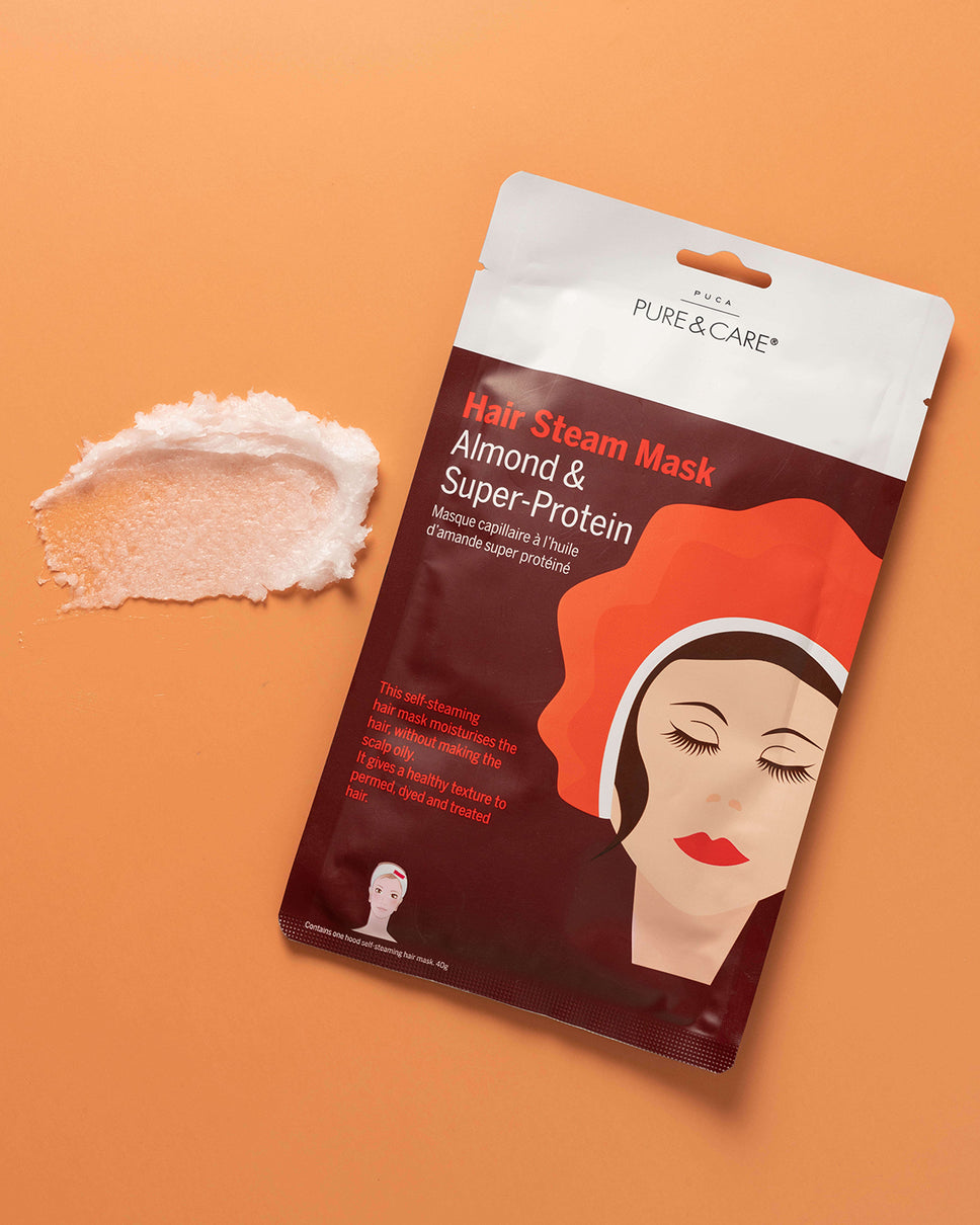 Almond and Super Protein Hair Steam Mask I PUCA - PURE & CARE