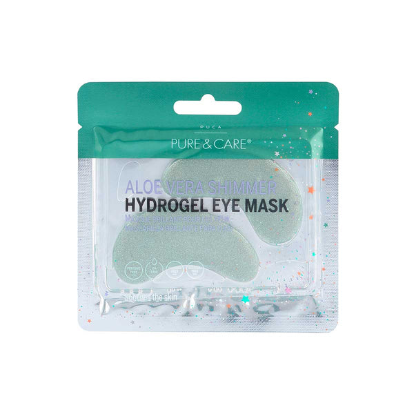 Aloe Vera Shimmer Hydrogel Eye Mask | PUCA - PURE & CARE