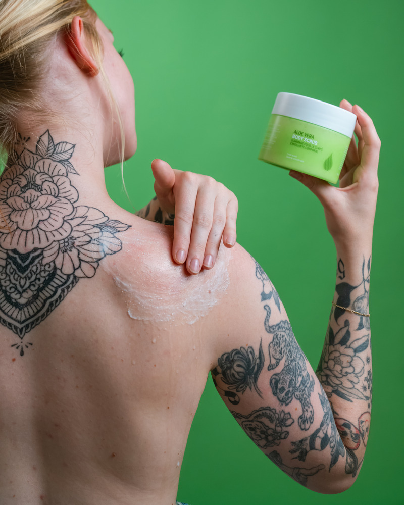 Body Scrub Aloe Vera