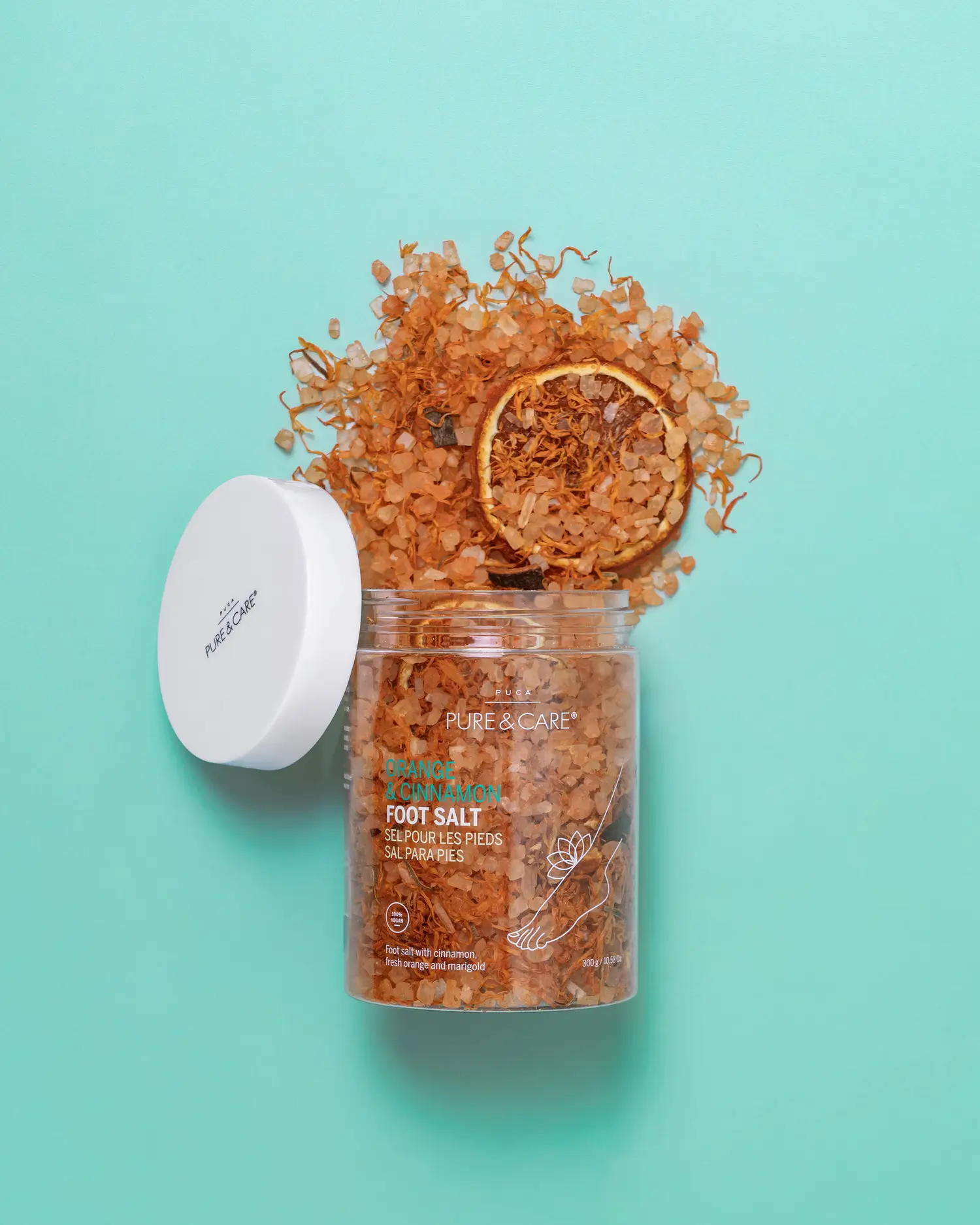 Orange & Cinnamon Foot Salt