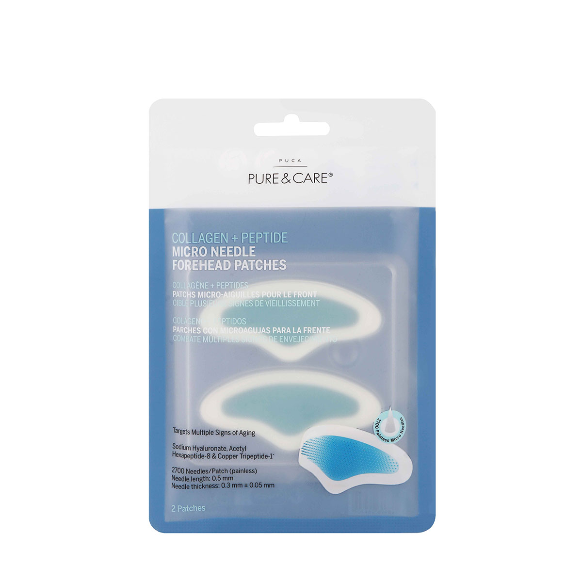 Micro Needle Forehead Patches