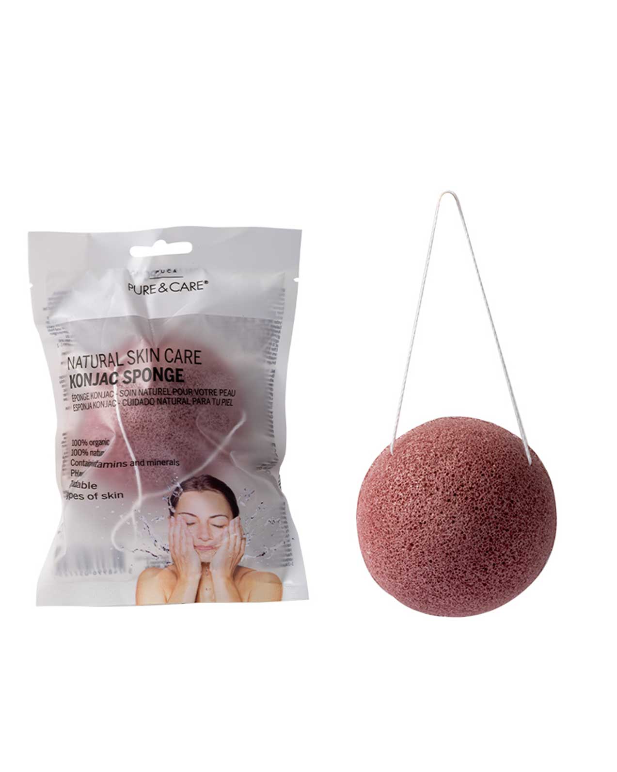 Konjac Sponge Red Clay