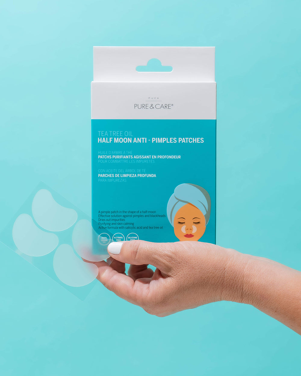 Half Moon Anti Pimple Patches