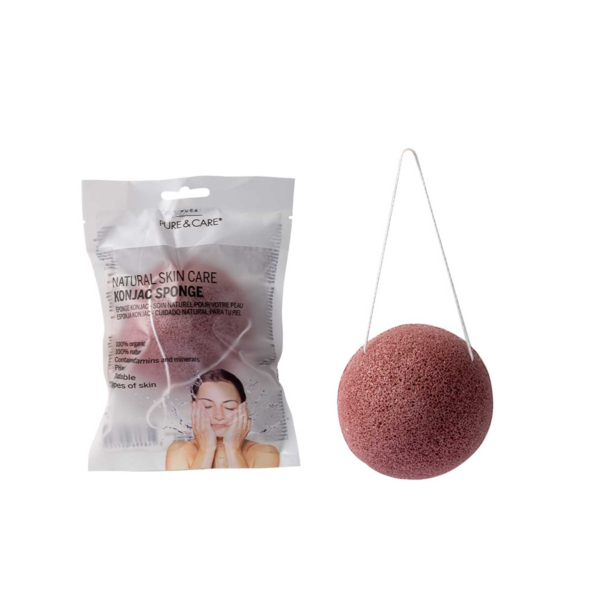 Konjac Sponge Red Clay | PUCA - PURE & CARE