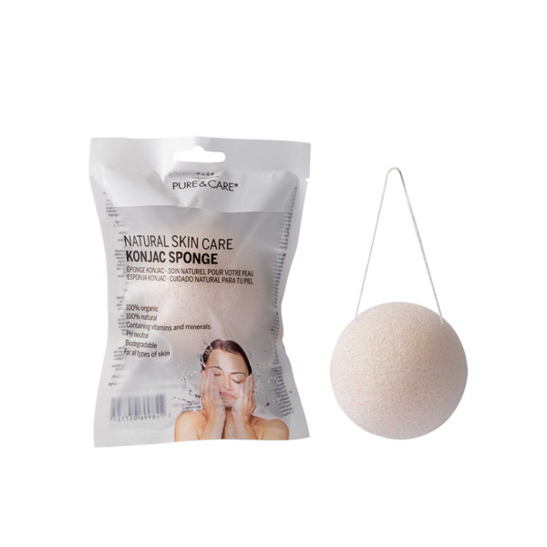 Konjac Sponge Natural | PUCA - PURE & CARE