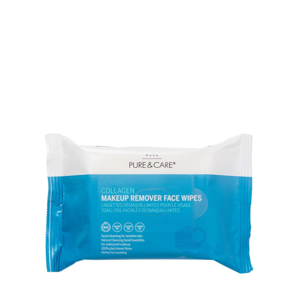 Collagen Perfum free Makeup Cleansing Wipes | PUCA - PURE & CARE