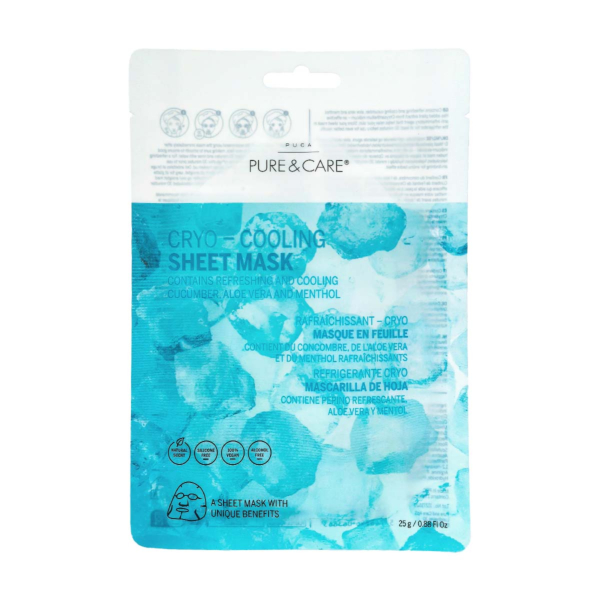 CRYO - Cooling Sheet Mask | PUCA - PURE & CARE
