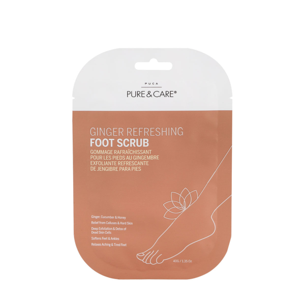 Ginger Foot Scrub | PUCA - PURE & CARE