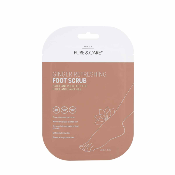 Ginger Foot Scrub | PUCA - PURE & CARE