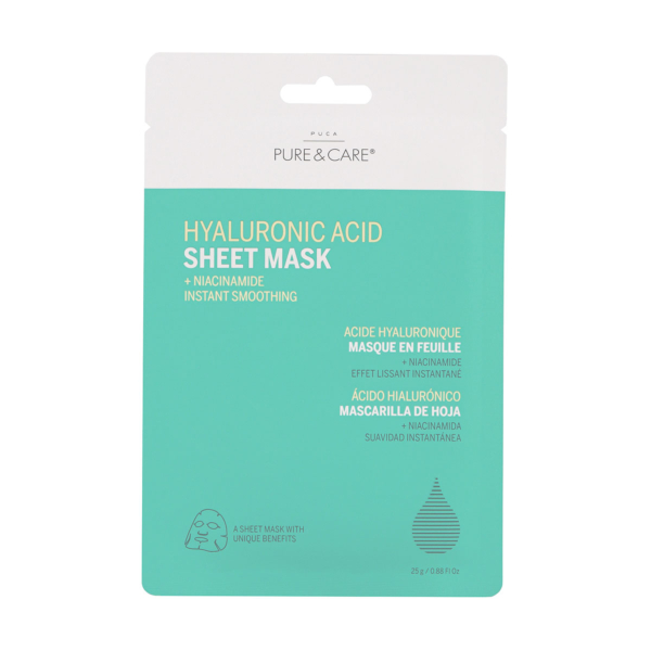 Hyaluronic Acid Sheet Mask | PUCA - PURE & CARE