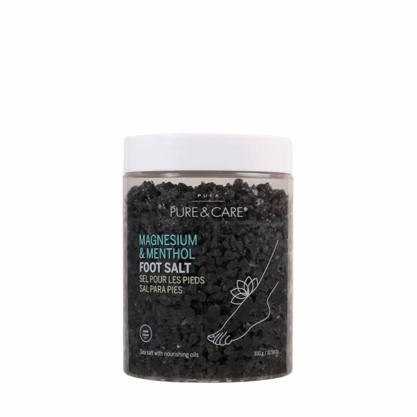 Magnesium & Menthol Foot Salt | PUCA - PURE & CARE
