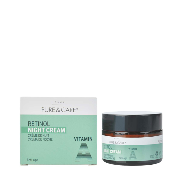 Retinol Vitamin A Night Cream | PUCA - PURE & CARE