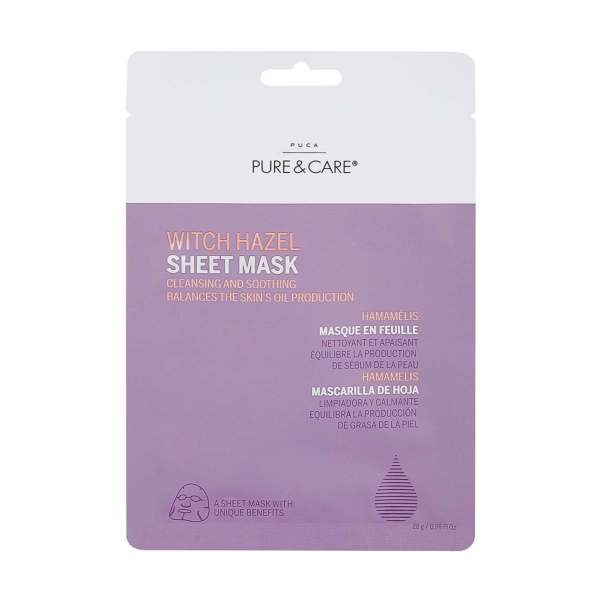 Witch Hazel Sheet Mask | PUCA - PURE & CARE