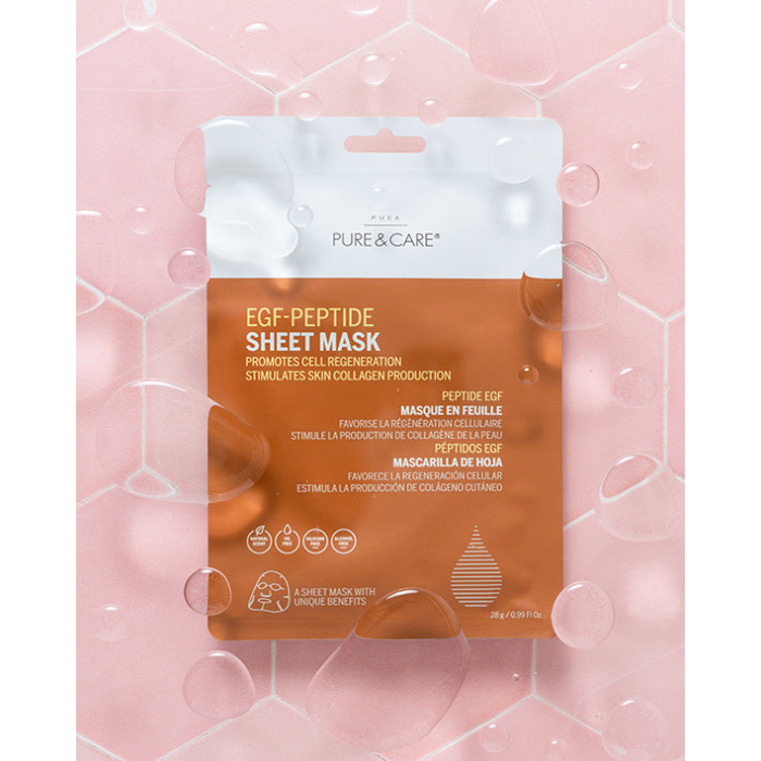 EGF sheet mask | PUCA - PURE & CARE