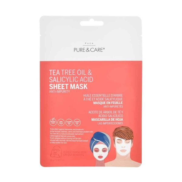 Tea Tree Oil Sheet Mask | PUCA - PURE & CARE