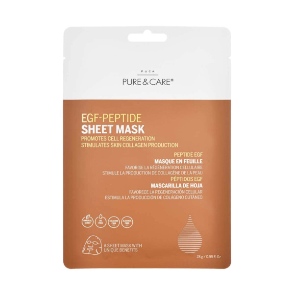 EGF Peptide Sheet Mask | PUCA - PURE & CARE