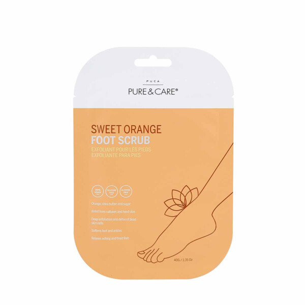 Sweet orange foot scrub I PUCA - PURE & CARE