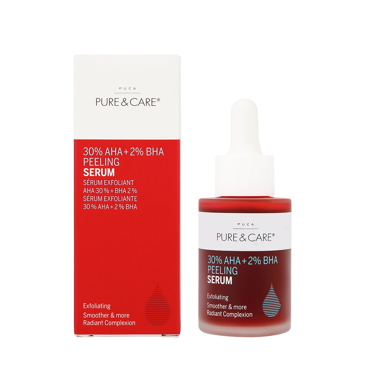 30% AHA + 2% BHA Peeling Serum | PUCA PURE & CARE