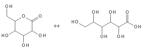 Kemisk Struktur af Gluconolactone | PUCA - PURE & CARE