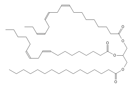 Kemisk struktur - Omega-9 fedtsyre Oleic Acid | PUCA - PURE & CARE